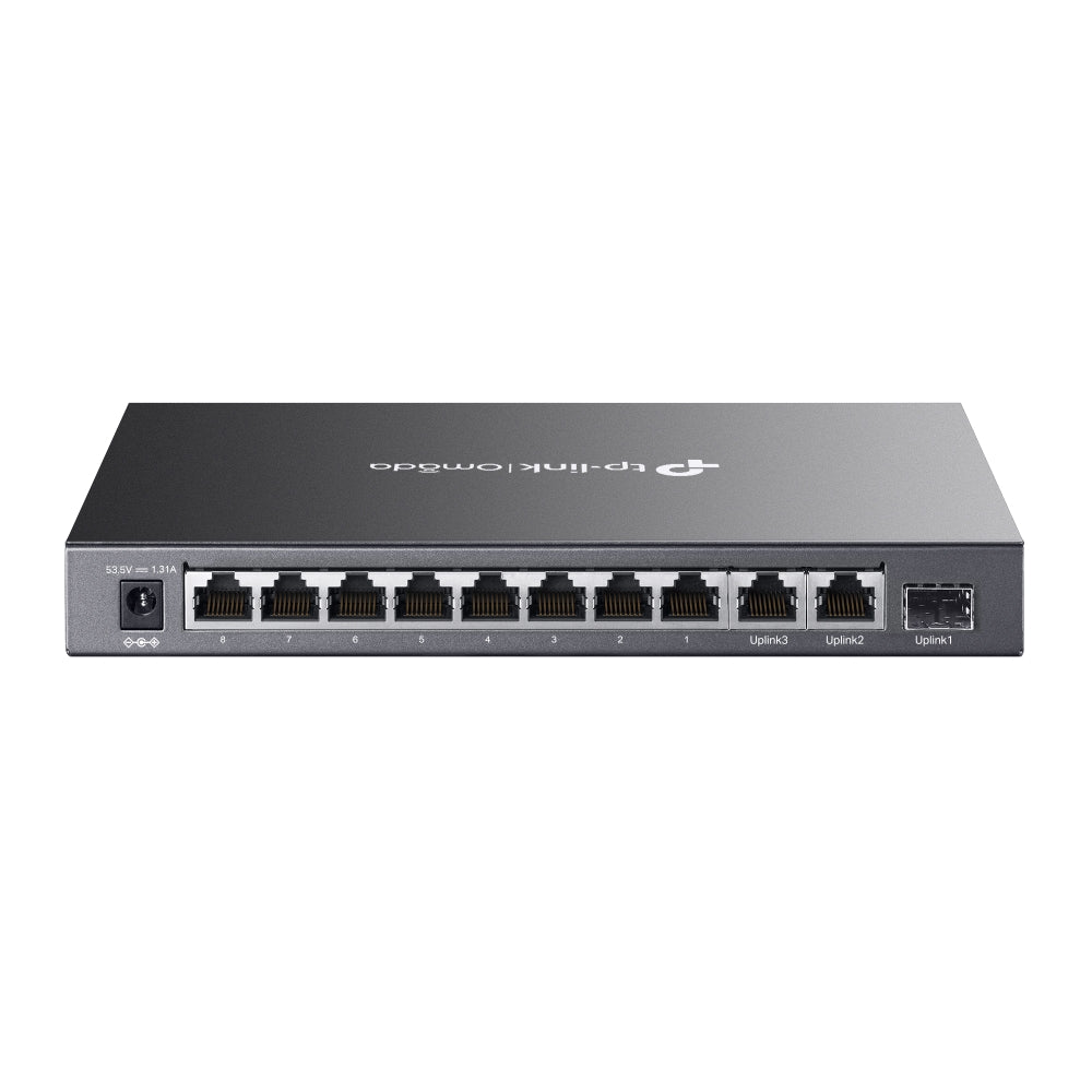 DS111P | Omada 8 - Port 10/100Mbps + 3 - Port Gigabit Desktop Switch with 8 - Port PoE+ - Sydney Security & Data