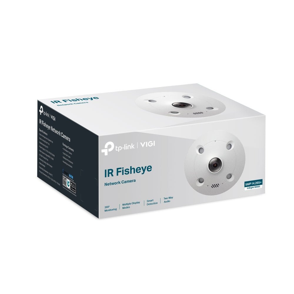 InSight S655I | VIGI 5MP IR Fisheye Network Camera - Sydney Security & Data