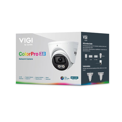 InSight S445S | VIGI 4MP ColourPro 2.0 Turret Network Camera - Sydney Security & Data