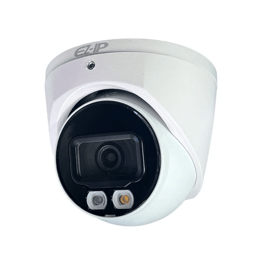 EZIP 5MP Built - in Warm Light Outdoor PoE Camera 2.8mm Lens - Sydney Security & Data