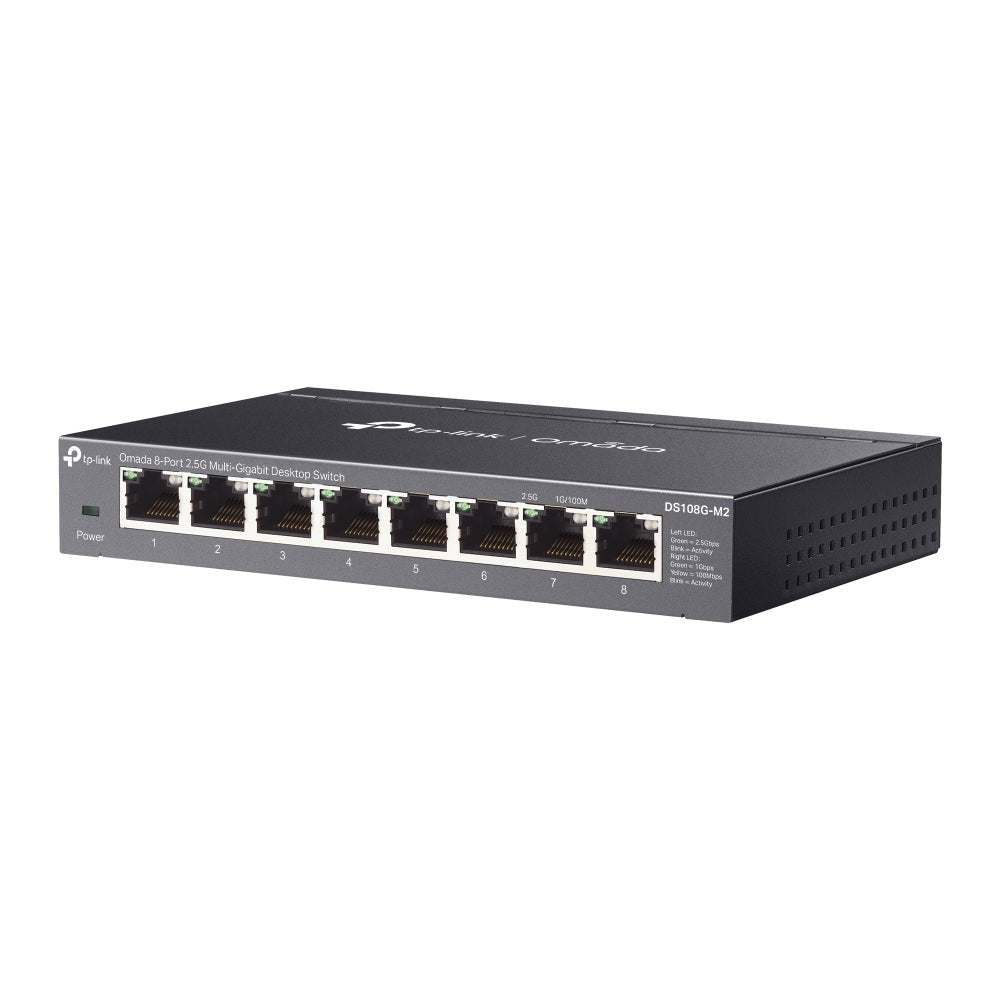 DS108G - M2 | Omada 8 - Port 2.5G Multi - Gigabit Desktop Switch - Sydney Security & Data